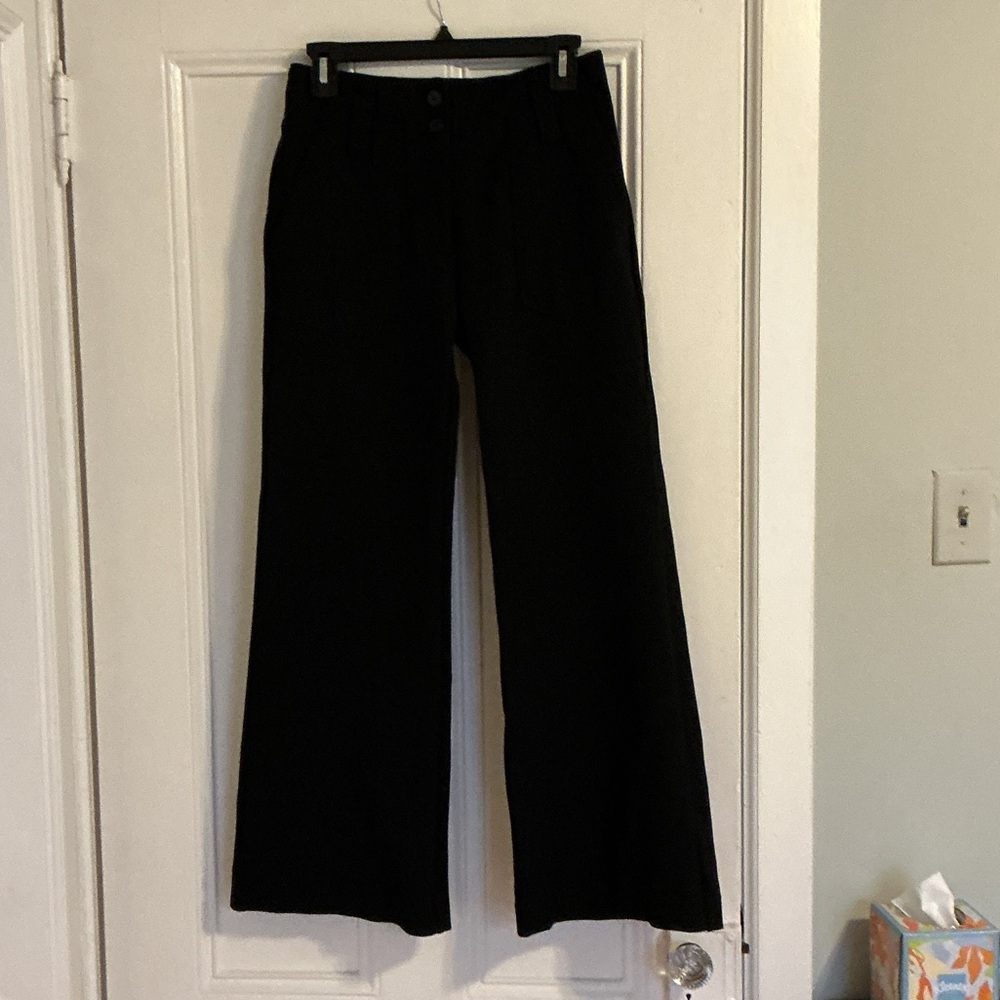 Maeve Elegant Black Trousers
